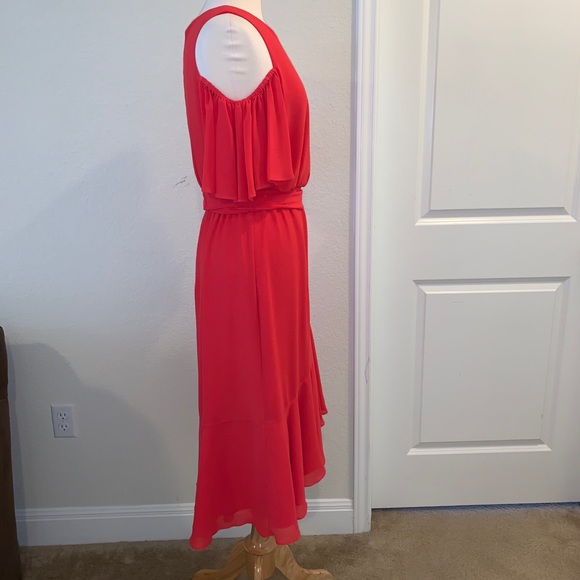 Eliza J Cold Shoulder Dress Size 8 - Picture 10 of 12